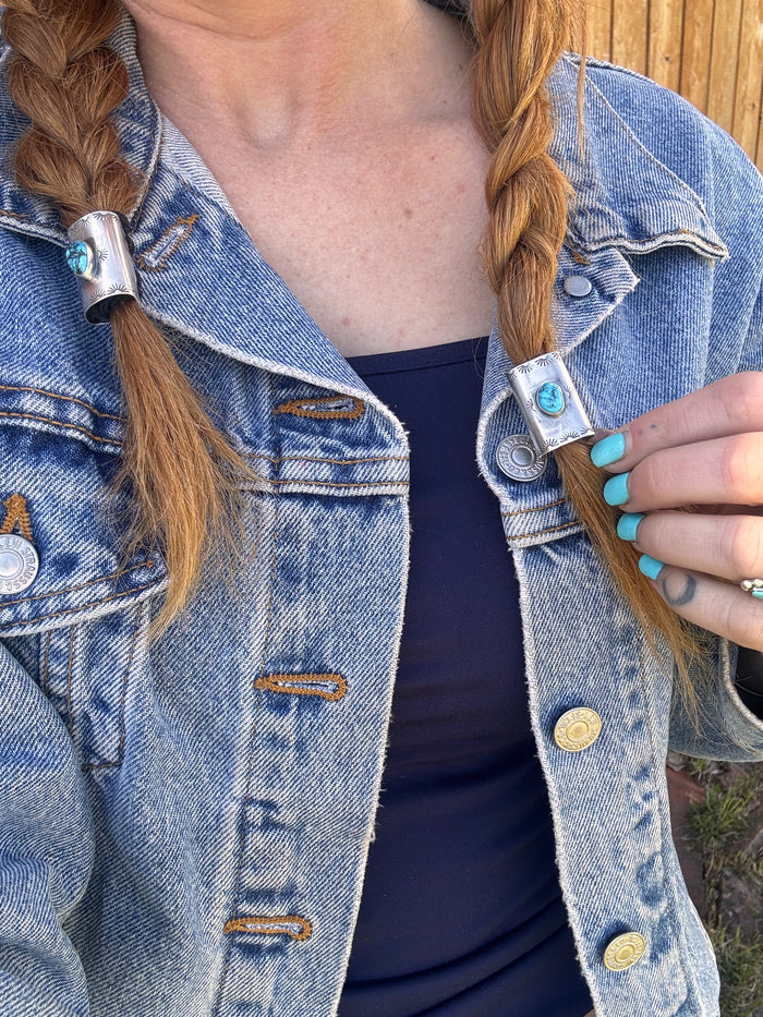 R3 hair band brand + turquoise
