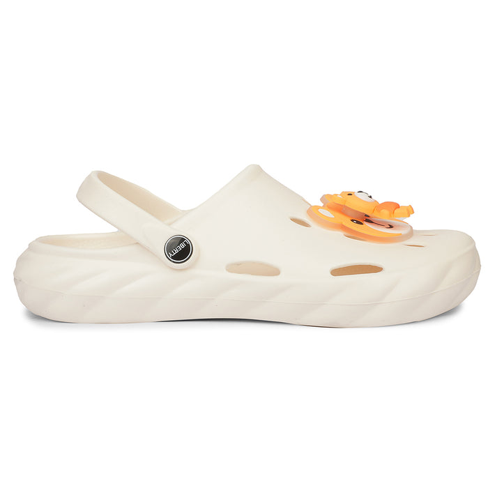 A-HA BEACHWALK7 Cream Casual Clogs for Kids