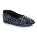 A-HA Black Casual Ballerina Shoes For Women SPL.BELLY By Liberty