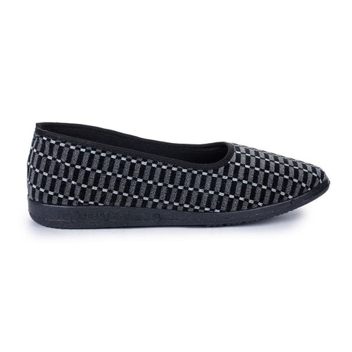 A-HA Black Casual Ballerina Shoes For Women SPL.BELLY By Liberty