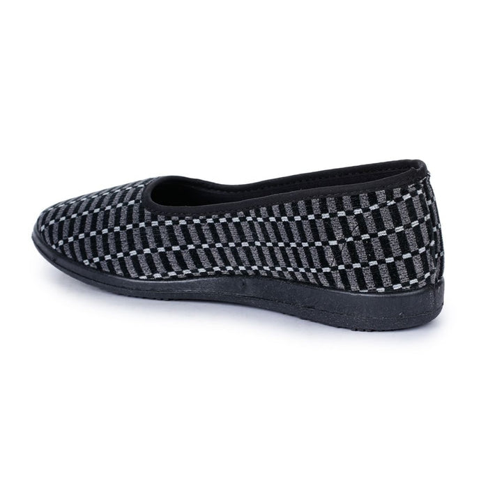 A-HA Black Casual Ballerina Shoes For Women SPL.BELLY By Liberty