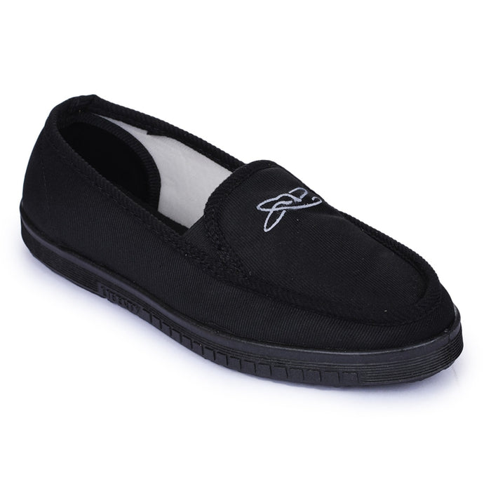 A-HA Black Casual Non Lacing Shoes For Men WALKER-E By Liberty