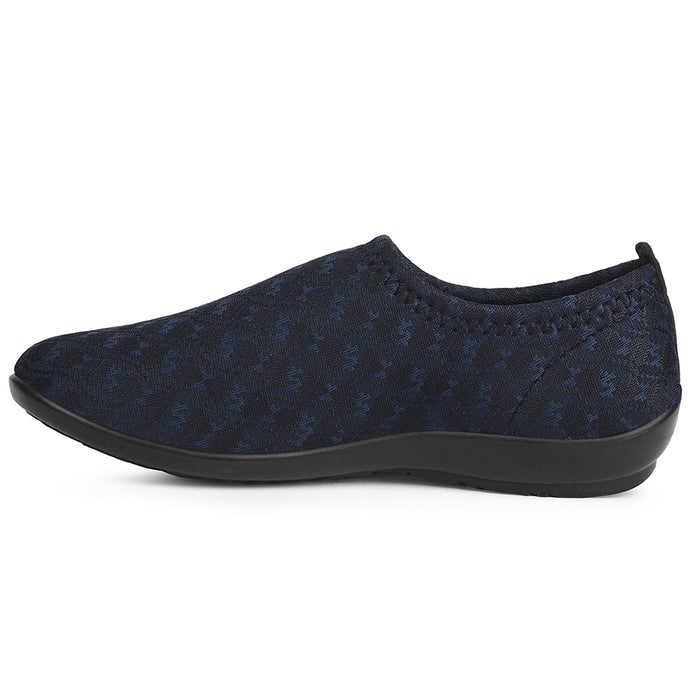 A Ha Blue Casual Ballerina For Women Marina 220 By Liberty