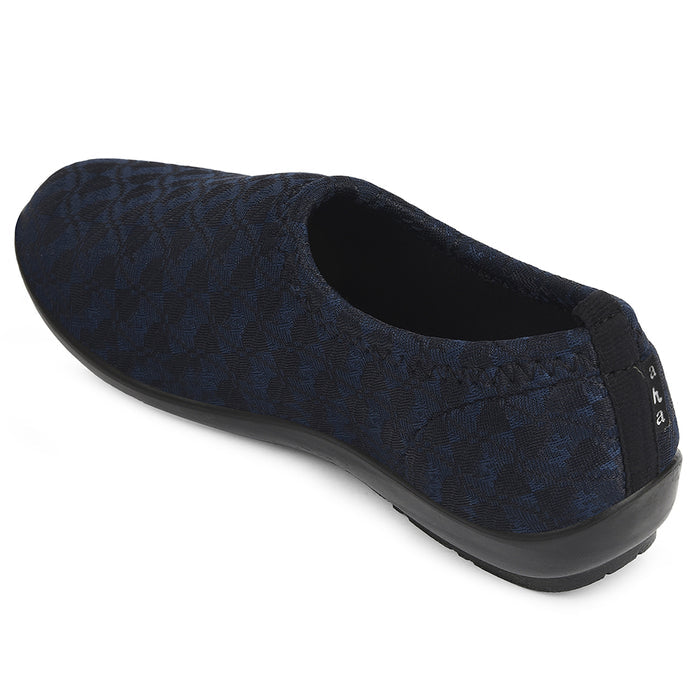 A Ha Blue Casual Ballerina For Women Marina 220 By Liberty