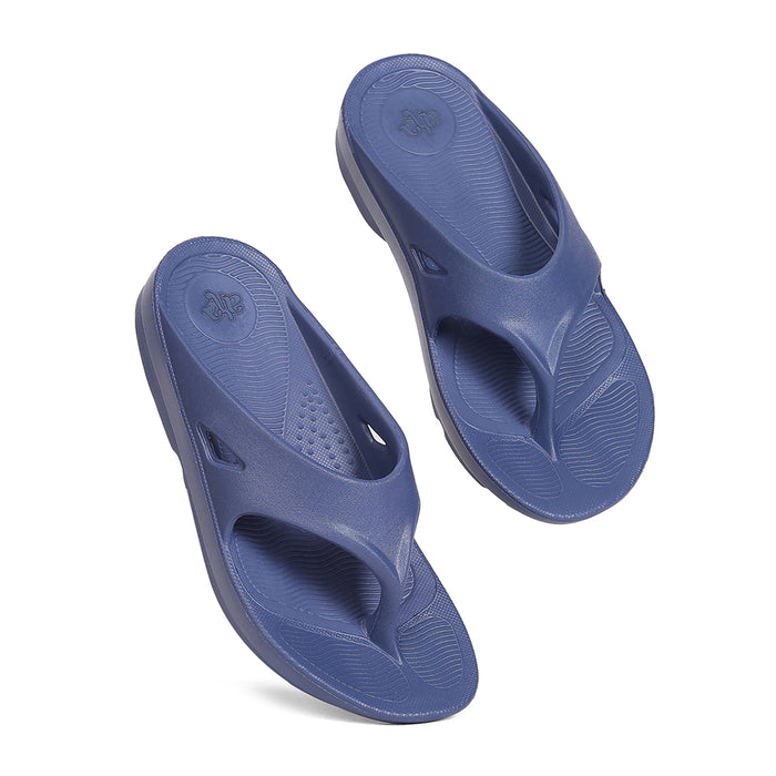 Buy A Ha Bounce Blue Casual Thong For Men