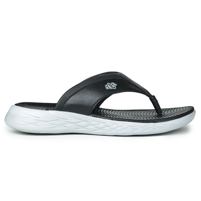A-HA By Liberty IMPACT-6 Black Flip-Flop For Men
