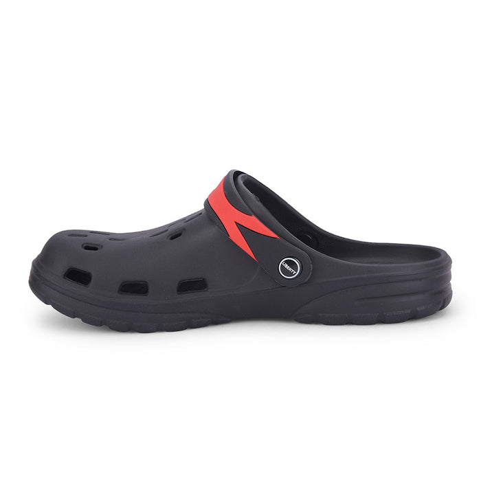 A-HA By Liberty XT-82 Mens Black Bin Clogs Sandal