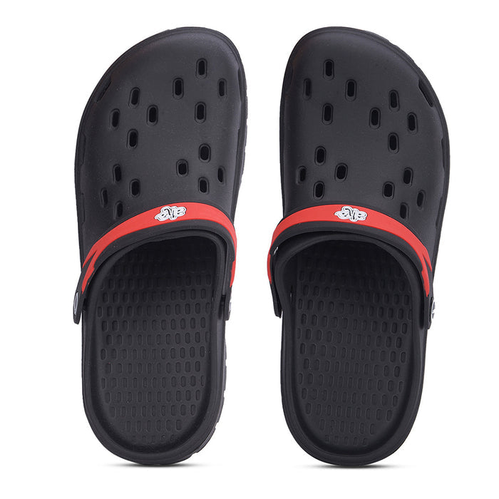 A-HA By Liberty XT-82 Mens Black Bin Clogs Sandal