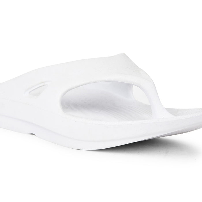 A-HA Casual White Slippers For Men STEP-STAR By Liberty