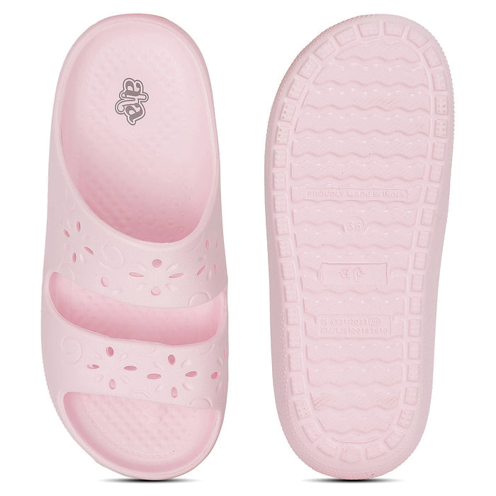 A-HA COSYWALK-E Light Pink Casual Slides For Women By Liberty