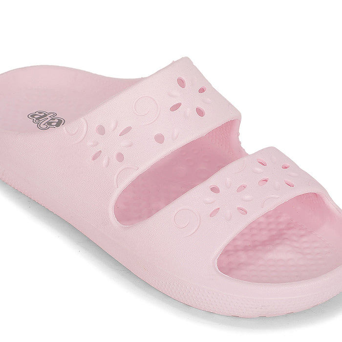 A-HA COSYWALK-E Light Pink Casual Slides For Women By Liberty