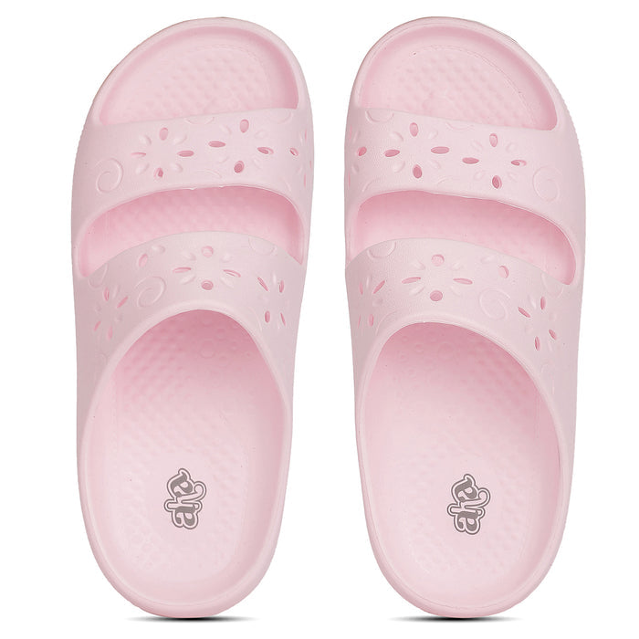 A-HA COSYWALK-E Light Pink Casual Slides For Women By Liberty