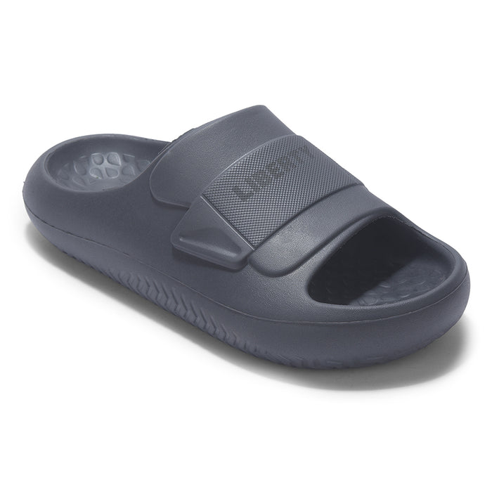 A HA DAILYWALK Dark Grey Casual Slip on Slides for Men by Liberty