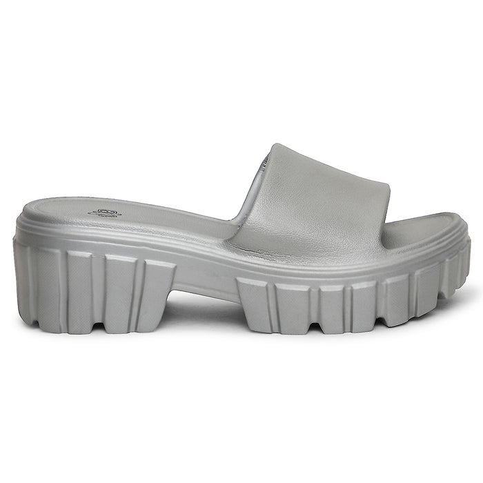 A-HA Dark Grey Casual Sandal For Women LB46-01E By Liberty