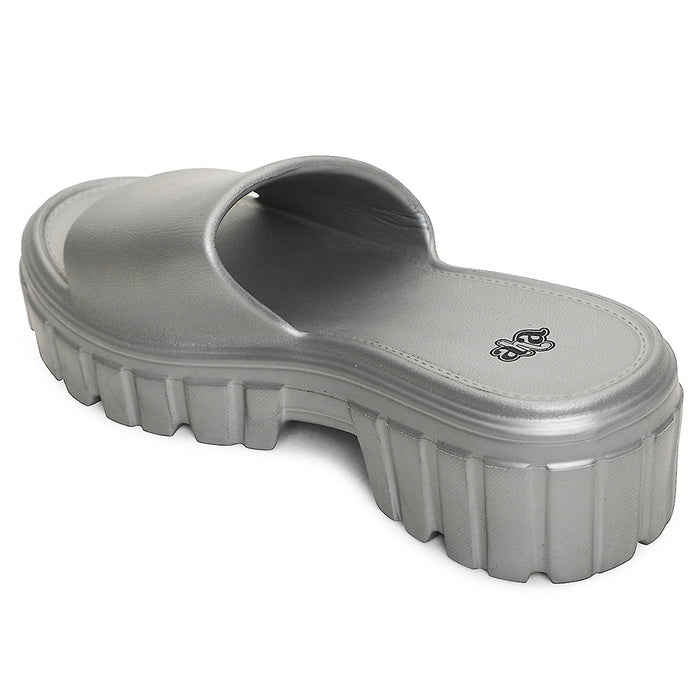 A-HA Dark Grey Casual Sandal For Women LB46-01E By Liberty