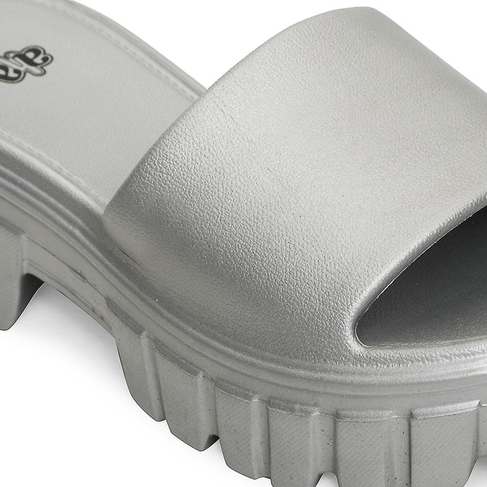 A-HA Dark Grey Casual Sandal For Women LB46-01E By Liberty
