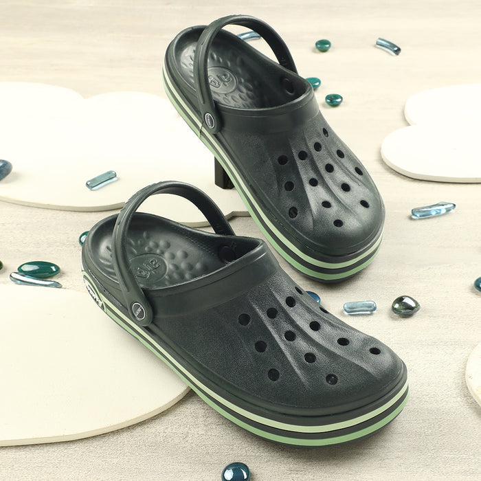A-HA Green Casual Slingback Clogs For Men LITEWALKNR By Liberty