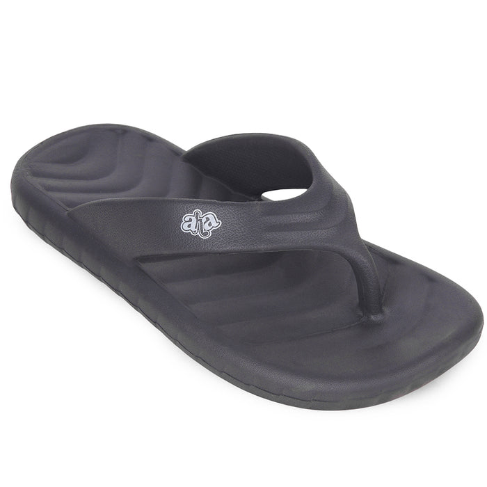 A Ha Grey Casual Slip On Slippers For Men Lsc 1E By Liberty