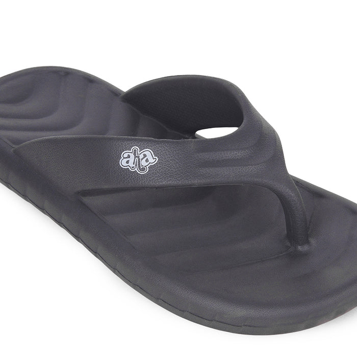 A Ha Grey Casual Slip On Slippers For Men Lsc 1E By Liberty