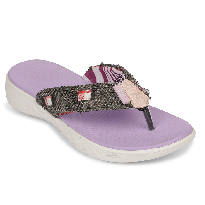 A-HA IMPACT-L37 EVA Black Casual Slippers for women By Liberty
