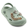 A-HA Light Green Slingback Clogs For Women BEACHWALKL By Liberty