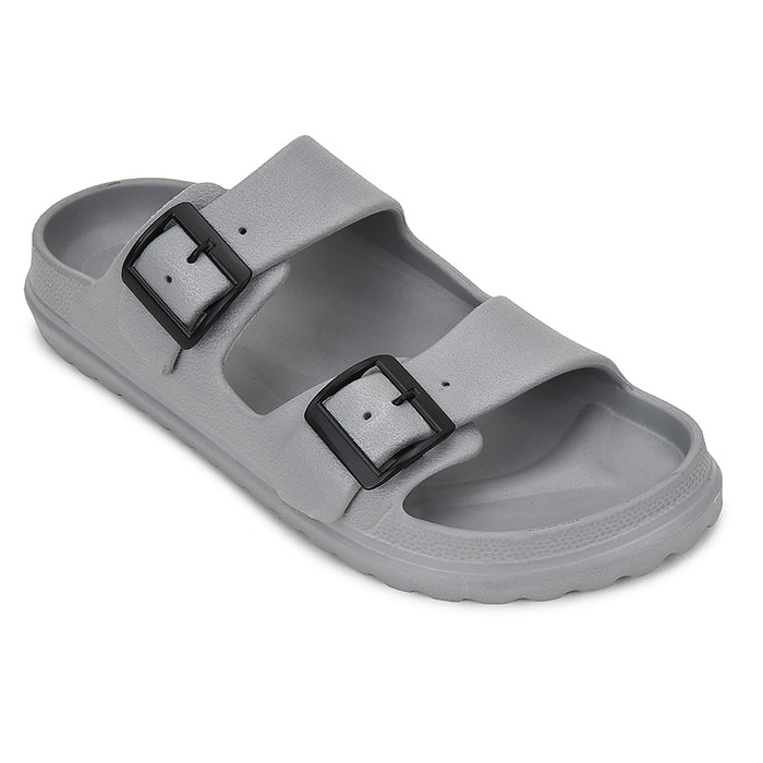 A-HA Light Grey Casual Flat Sandal For Men COMMIT By Liberty