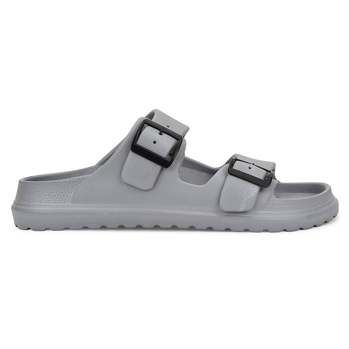 A-HA Light Grey Casual Flat Sandal For Men COMMIT By Liberty
