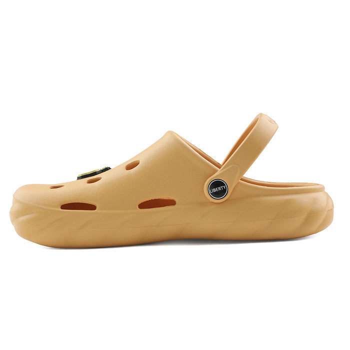 A-HA Mustard Casual Clogs For Kids BEACHWALKK By Liberty