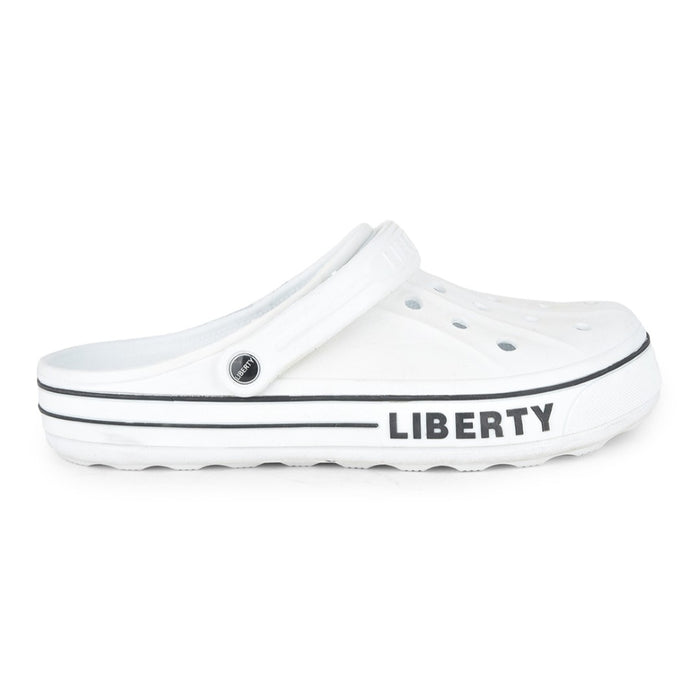 A-HA Off White Casual Slip-on Clogs For Men LITEWALK By Liberty