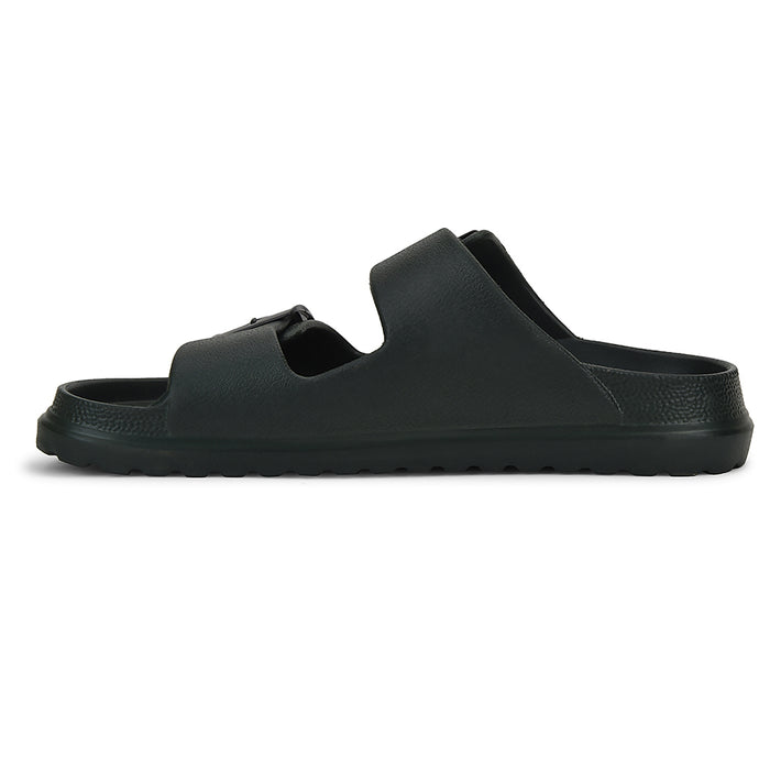 A-HA Olive Green Casual Flat Sandal For Men COMMIT By Liberty