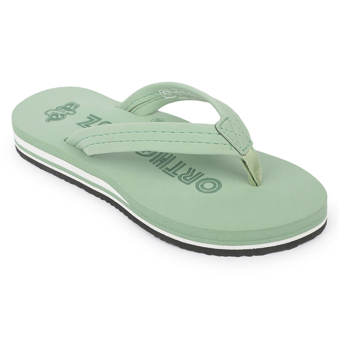 A-HA ORTHO-L1 Sea Green Casual Slip on Slippers for Women by Liberty