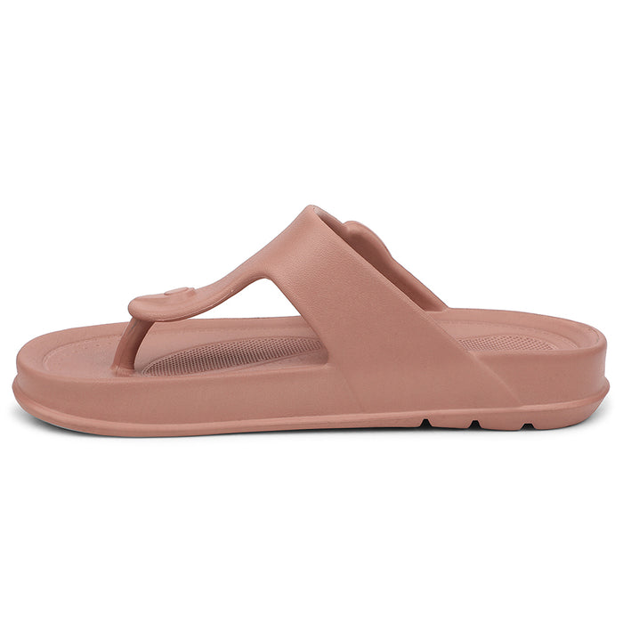 A-HA Peach Casual Slipper For Women TWINKS-1