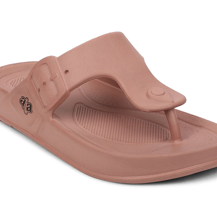 A-HA Peach Casual Slipper For Women TWINKS-1