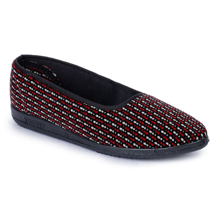 A-HA Red Casual Ballerina Shoes For Women SPL.BELLY By Liberty