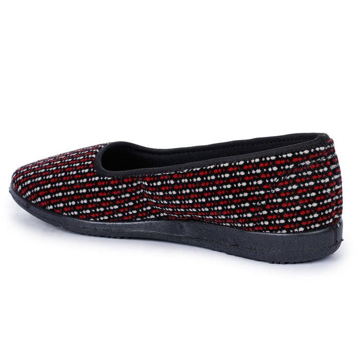 A-HA Red Casual Ballerina Shoes For Women SPL.BELLY By Liberty