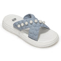 A-HA RESTWALK-2 SKy Blue Casual Slides For Women By Liberty