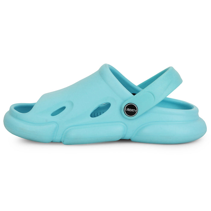 A-HA Sea Green Casual Clogs For Kids BEACHFIT01 By Liberty