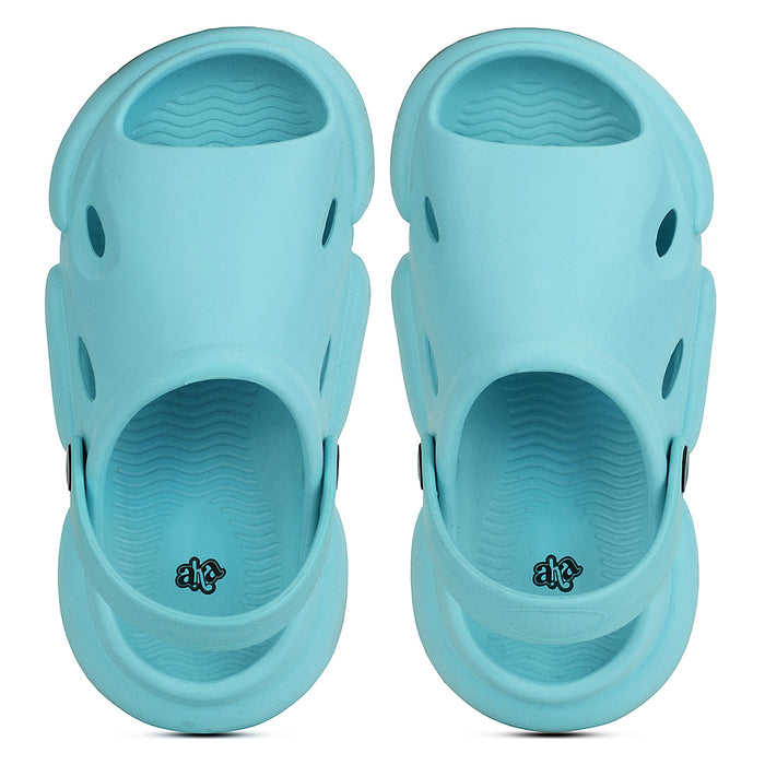 A-HA Sea Green Casual Clogs For Kids BEACHFIT01 By Liberty