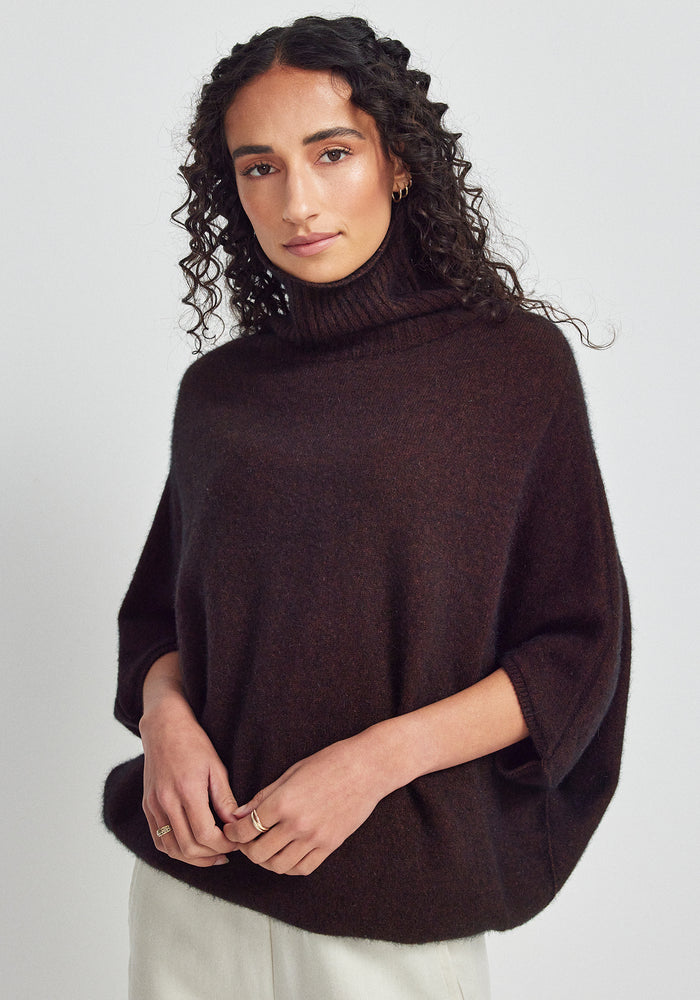 Air Cape Sweater - Cacao