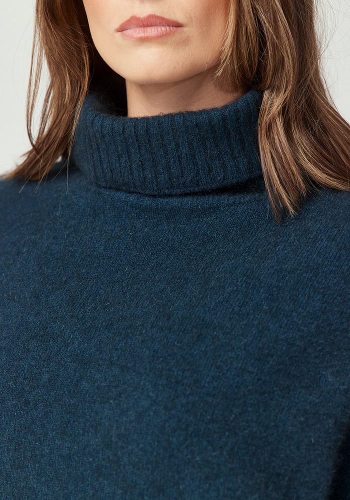 Air Cape Sweater - Deep Teal