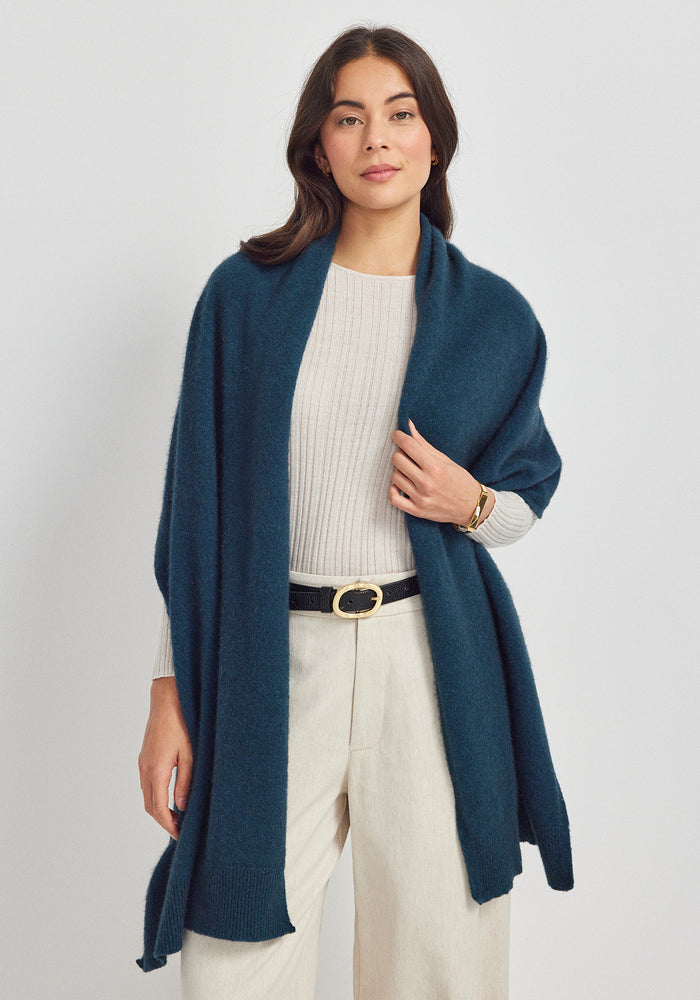 Ana Wrap - Deep Teal