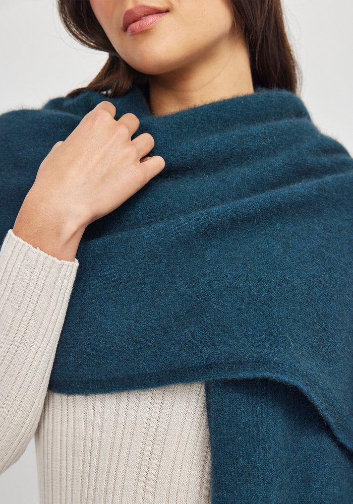 Ana Wrap - Deep Teal