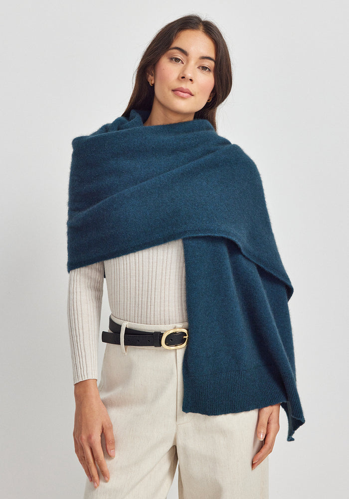 Ana Wrap - Deep Teal