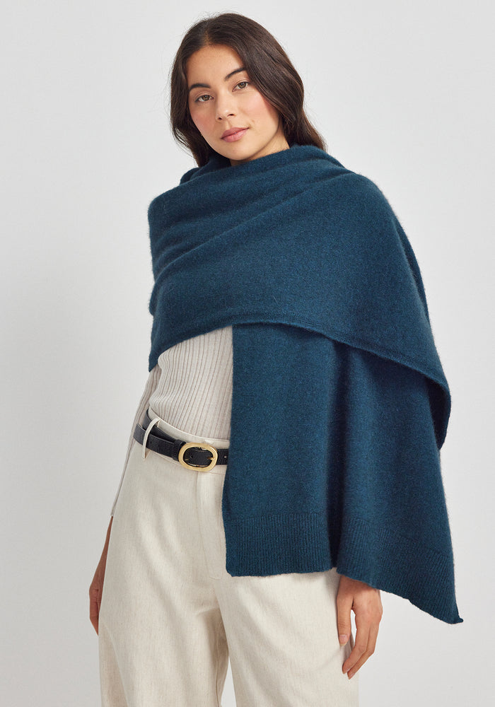 Ana Wrap - Deep Teal