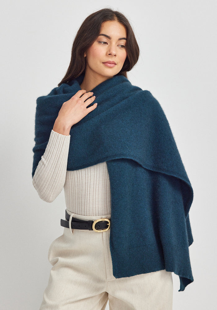 Ana Wrap - Deep Teal