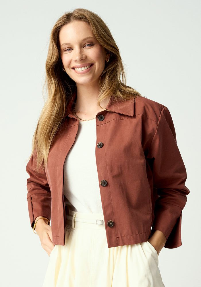 Anna Jacket - Rust