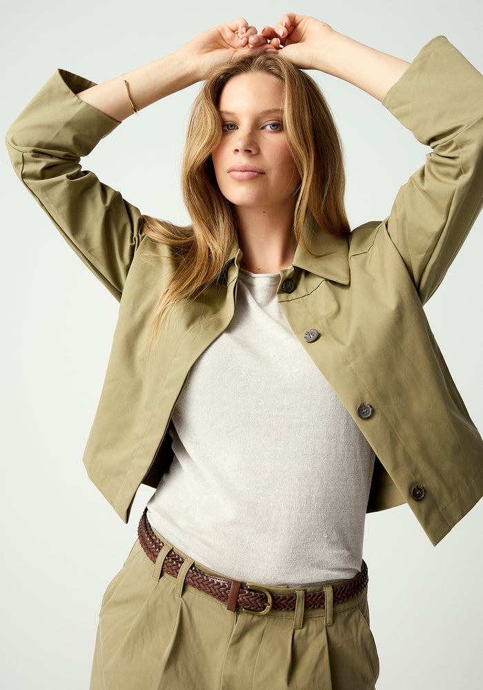 Anna Jacket - Seaweed