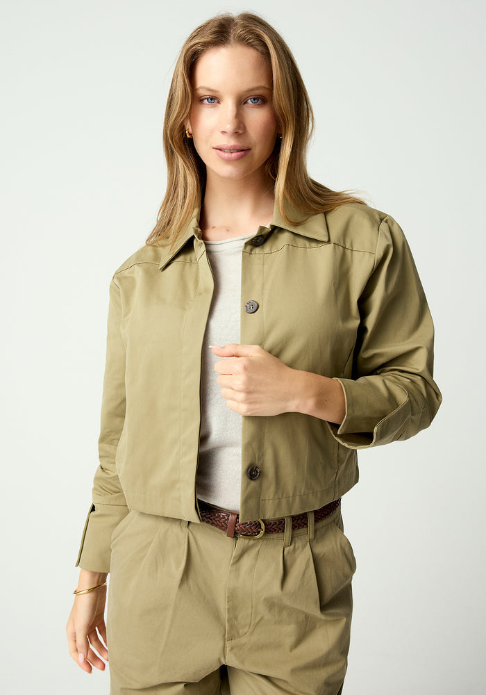 Anna Jacket - Seaweed