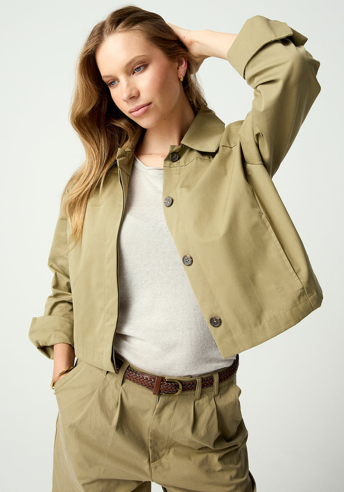Anna Jacket - Seaweed