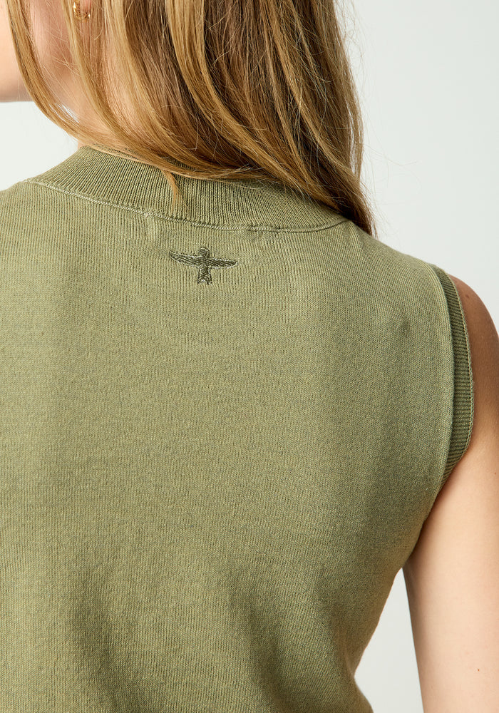 Arlee Singlet - Eucalyptus